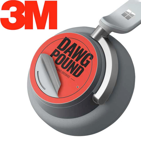 NFL Cleveland Browns Team Motto Surface Headphones Skin